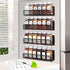 Churboro Magnetic Spice Rack for Refrigerator with Spice Jars- Includes 24 Pcs