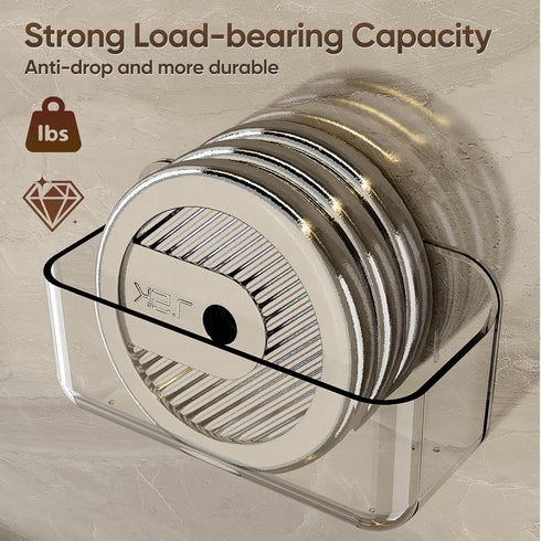 Plaitaoai Caddy,6 Pack Acrylic Shower Acrylic Rustproof Shower Organizer with Large Capacity,No Drilling Shelves