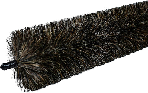 Flexi-Clean Pro 33 Inch long (85cm) Horsehair Lint Brush for Dryer Lint Trap, Refrigerator Coil Cleaning Brush, and Dryer Lint Brush Vent Cleaner. by KONEX