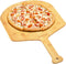 Natural Bamboo Pizza Peel - 15 Inch Wooden Spatula for Baking Homemade Pizza, Bread, and Cutting Fruit and Veggies