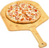 Natural Bamboo Pizza Peel - 15 Inch Wooden Spatula for Baking Homemade Pizza, Bread, and Cutting Fruit and Veggies