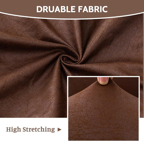 Set 4, FUANGUI Bar Stool Covers of Stretch Removable Bar Stool Seat Covers with Backs Slipcovers, Bar Chair Covers