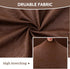 Set 4, FUANGUI Bar Stool Covers of Stretch Removable Bar Stool Seat Covers with Backs Slipcovers, Bar Chair Covers