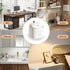 Countertop 2.2 L/0.6 60 5.5" Mini Trash Can for Desk, Desktop Garbage Can with Press Type Lid, Gal Mini Trash Tin