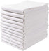 Wealuxe Flour Sack Dish Towels for Kitchen, 12 Pack, 28x28 - Lint-Free,