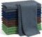 Homaxy 12 Pack Kitchen Dish Cloths, Super Soft and Absorbent Coral Velvet