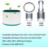 Air Purifier Filter Replacements for Dyson Pure Cool Link DP01 DP02, Pure Hot + Cool Link HP01 HP02 HP03