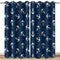 MissHope Nautical Anchor Blackout Curtains Ocean Beach Coastal Beach Theme Home Decoration