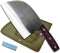 Handmade Forged Kitchen Butcher Knife, Serbian Chef Knife Full Tang