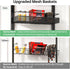 8 17" 6" 69" SNTD Tiers Over the Door Organizer - Height Adjustable Pantry Organizers and Storage with Dense Mesh
