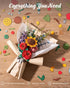 Set 3D Women/Mom-TW01H Rowood Wooden Flower Bouquet Building Craft Kit Puzzles for Adults,Artificial Flower Botanical