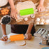 4 Pack Mini Rolling Pin for Kids, 9 Inch Wooden Handle Non-Stick Silicone Rolling Pins for Children Cake Baking