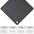 Smithcraft Silicone Trivets, 4 Pack Square Pot Holder Mat, Heat Resistant Tablemat, Brown, 7.5x7.5 Inch