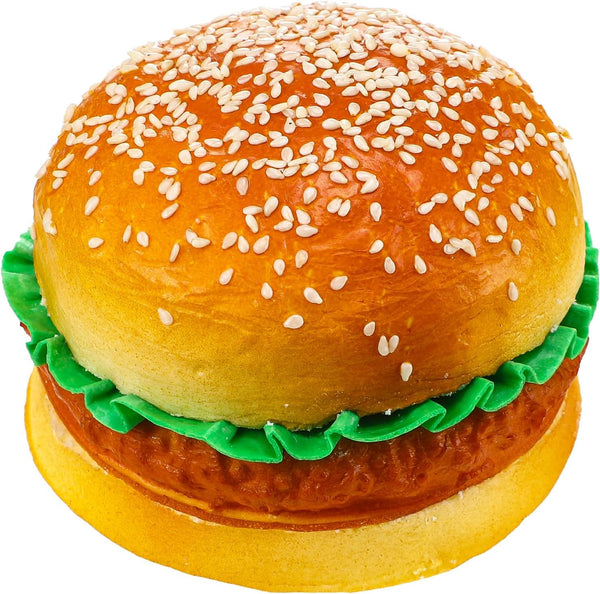 CroBlissful 1 Pcs Artificial Hamburgers Realistic Fake Food Bread Model Photography Prop
