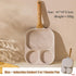 MDZF SWEET HOME 3 in 1 Non-Stick Omelet Pan, Elevated Heat Resistant Handle, Ideal for Breakfast