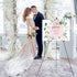 uxcell 66" Metal Floor Easel Stand for Wedding Sign, Adjustable Tripod Easel for Painting Canvas, Display Show, Arts,