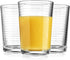 7 oz. Set 10 Glaver's Juice Glasses of Glass Cups Beverage Water Tumblers For Home and Bar, Water, Cocktails, Iced tea.