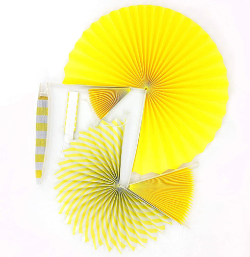 Yellow Bee Party Hanging Decorations, Construction Zone Wild One Birthday Baby Shower Ceiling Hangings