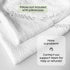 2 Pack Queen Waterproof Pillow Protectors, 20x30 Viscose Made from Bamboo, Zippered Case, Ultra Plush White