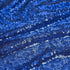 Hahuho 50x50 inch Royal Blue Square Sequin Tablecloth, Glitter Tablecloth for Bridal Shower, Birthday, Wedding, Dessert