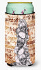 Caroline's Treasures SB3012TBC Halloween Tall Boy Beverage Insulator, Multicolor