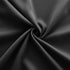 KOUFALL Blackout Valance Curtains for Kitchen Bathroom, 18 Inch Length, Black Valances for Windows