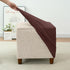 HFCNMY Ottoman Cover Square,Stretch Knitted Small Square Ottoman Slipcover,Storage Foot Stool Covers with Elastic