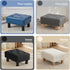 Small Foot Stool Ottoman, Velvet Footstool Ottoman Foot Rest for Couch, Rectangle Footstools and Ottomans Small