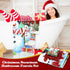 3 Pack Set Preboun Christmas Snowman Bathroom Towels Winter Hand Towels for Xmas Trees Bath Winter Dish Snowman Wash