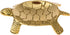 Brass Turtle Incense Holder for Cones, Sticks, Charcoal Discs - 4.75" for Spiritual Home Decor, Meditation