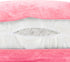 Husband Pillow Pink, Original Reading Pillow in Bed Rest Chair, Shredded Memory Foam Large Lounge Cushion Adult