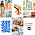 Society6 Bamboo Cutting Board by Burcu Korkmazyurek - Unique Kitchen Decor, 16" x 10.5" x 0.5", Floral And Flamingo II