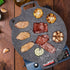 Portable 13.4 IN Korean BBQ Grill Pan - Non-Stick Aluminum Round Stove Top Grill for Indoor Outdoor