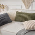 14x24 Inch Set 1 UGASA Lumbar Throw Pillow Cover of Super Soft Faux Fur Decorative Pillow Case Plush Flannel Texture