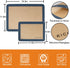 Silicone Baking Mat Large Baking Sheets for Oven 3 Pack-2 Half Sheets Mats +1 Quarter Baking Sheet,Reusable & Non Stick Baking Supplies Bakeware Mats for Cookies,Macarons,Bread, Pastry,Gray by KICKOIL