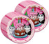 Kitty Cat Pink Kitten Birthday Party Supplies Set, Tableware Kit for 16 Plates Napkins Cups