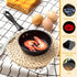 Tessco 2 Pieces Mini Cast Iron Skillet, 4.7 Inch Round Non Stick Fry Pan for Cooking and Baking