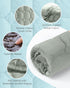 Weighted Lap Blanket 7lbs, Cozy Luxury Crystal Velvet Weighted Blanket for Adults, Small for Relaxation, Sleeping, 29"
