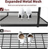 3-Tier accommodate 10-12 Shoe Rack for Entryway, Metal Shoe Rack with Storage Shelves and Spacious Top, Adjustable, It