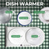 3 EconoHome Premium Silicone Food Warmer for Parties, Buffet, Holidays - Roll Up Electric Powered Food Warming Tray