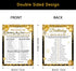 Set 30 HOMANGA Who Knows The Birthday Boy Girl Best, Birthday Game Cards for Party Activities, Birthday Game Cards