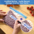 BLITZHOME Vacuum Sealer Bags Kit 29 Pack, 3 Sizes with 15Pcs Reusable Sous Vide Bags, 5 Air Valves, BPA Free
