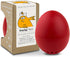 BeepEgg Basic Red Musical Egg Timer for Boiling Eggs, Food Safe, 3 Levels of Doneness - Brainstream