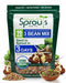 Nature Jim's Sprouts 3-Bean Seed Mix - Organic Green Peas, Lentils &