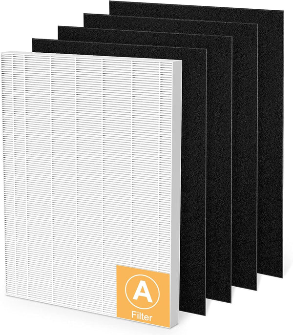 isinlive 115115 Replacement Filters A Size 21 for Winix PlasmaWave 5300-2, C535, 6300, 5300, 6300-2, P300, AM90, 9000,