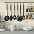 Chef Buddy 6-Piece Kitchen Utensils Set, Essential Plastic Cooking Tools including Spatulas, Spoons, and Gadgets