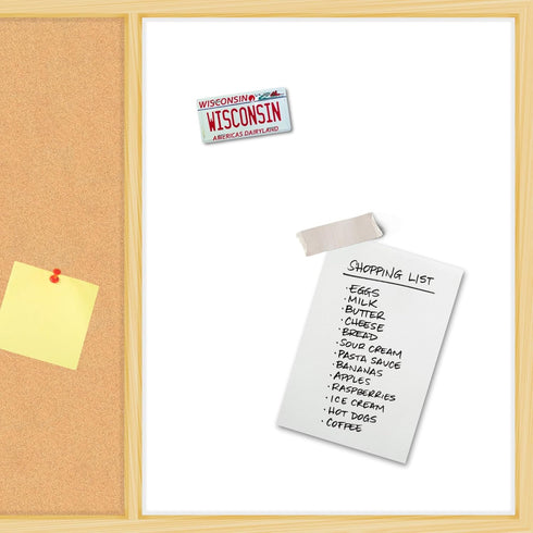 Wisconsin License Plate Replica Magnet, Collectible Souvenir Fridge Accessory, 3.5 x 1.75 Inches