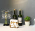 OwlGift Modern Ginkgo Leaves Design Napkin Holder, Metal Paper Napkin Storage for Kitchen, Bronze