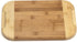 Lipper International Bamboo Wood Two-Tone Kitchen Cutting and Serving Board, Large, 15-3/4" x 11-3/4"