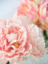 Tinsow Artificial Peony, 5 Pcs Faux Peonies with Stems for Home and Wedding Decoration